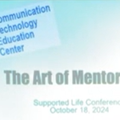 Thumbnail imsge of The Art of Mentorship video.